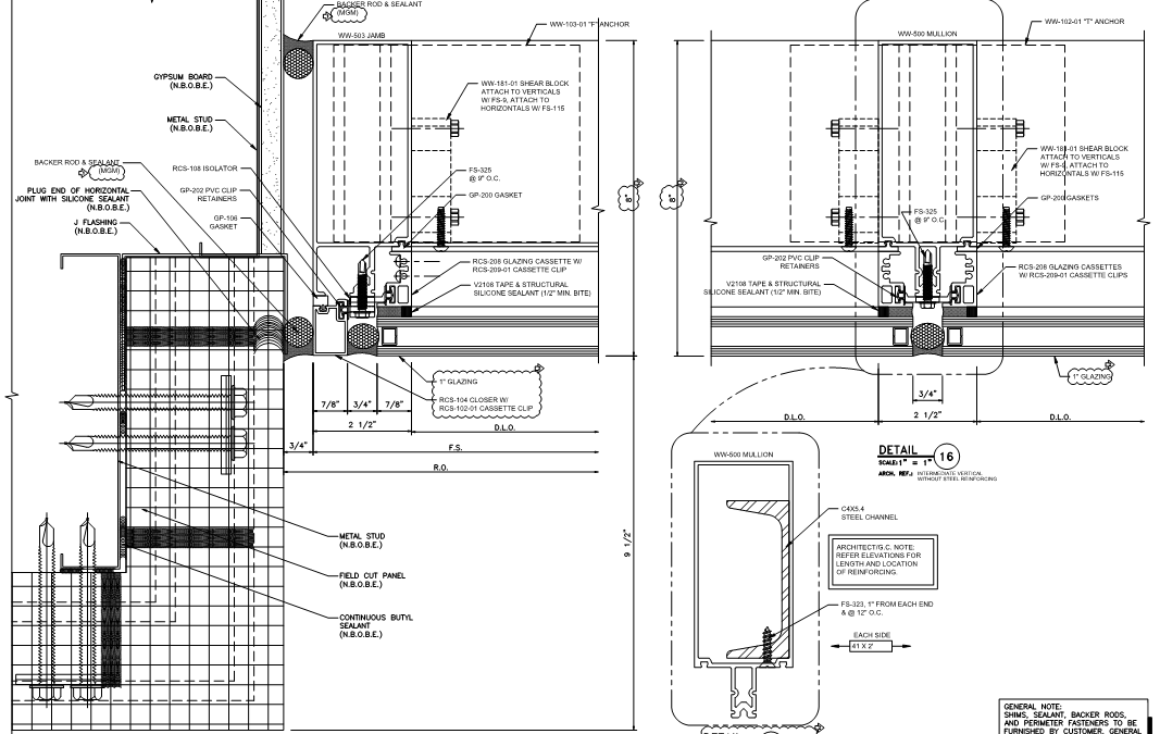 Facade Detailing Case Study – Data Center Building Project, USA
