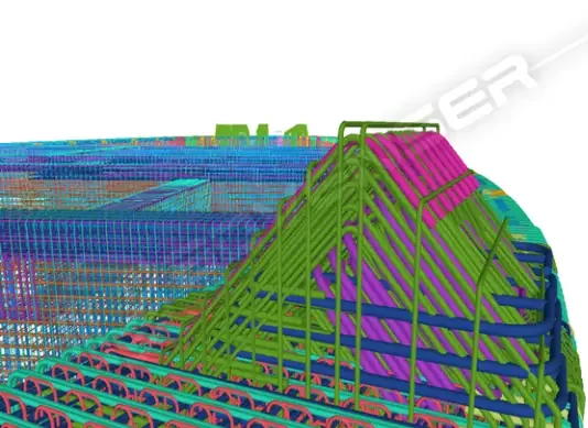 Rebar Detailing for Cultural and Recreational Sector