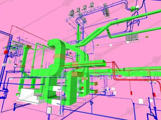 MEP BIM Project for Infrastructure Sector.