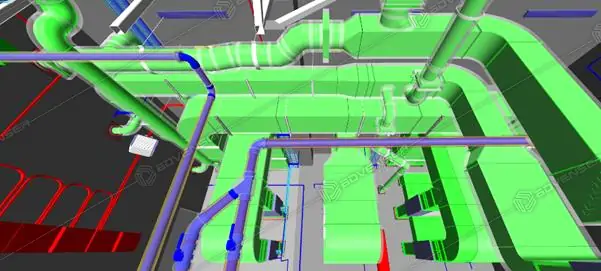 MEP BIM Project for Infrastructure