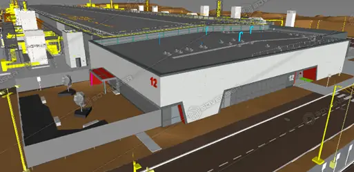 MEP BIM for Data Center Project