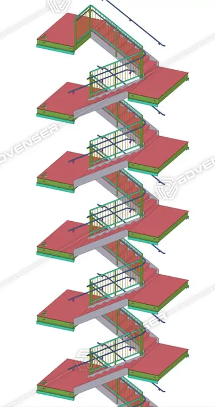 Structural Steel Detailing for Mixed-Use Condo Project