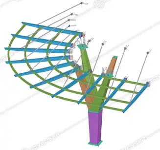 Structural Steel Detailing for Mixed Use Building