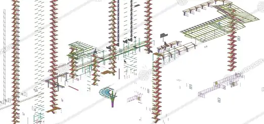 Structural Steel Detailing for Commercial Sector