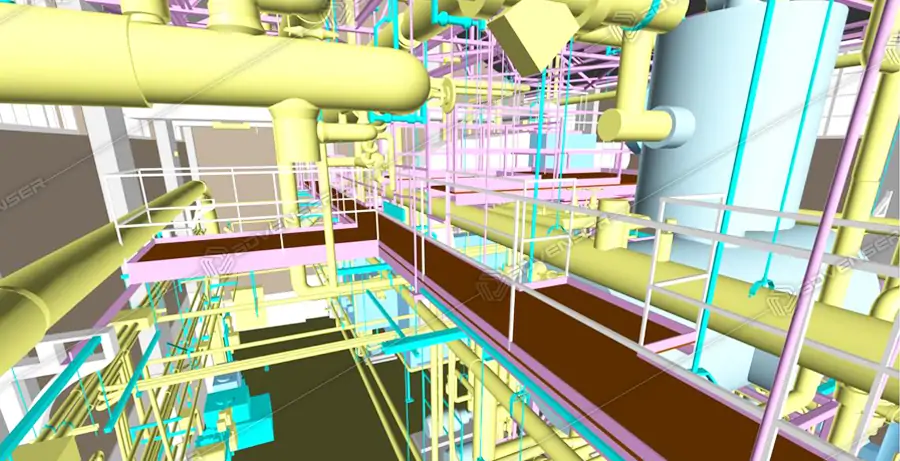 Advenser Point cloud to BIM service