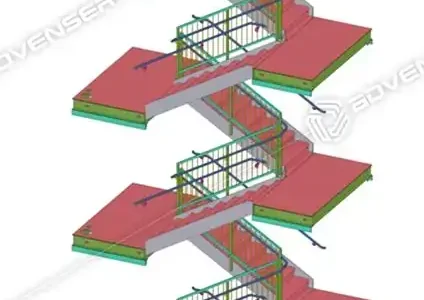 Structural Detailing of a Staircase