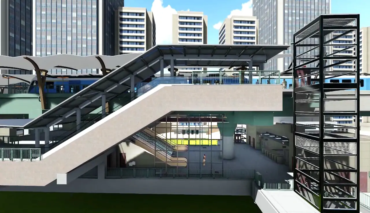 BIM services for metro station project