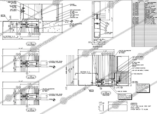 Facade detailing for healthcare facility